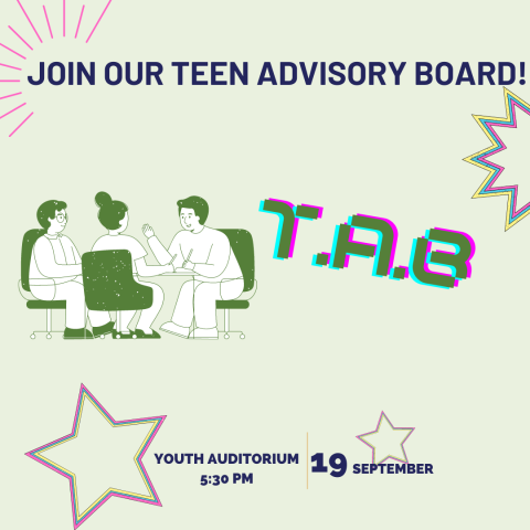 Join our Teen Advisory Board!