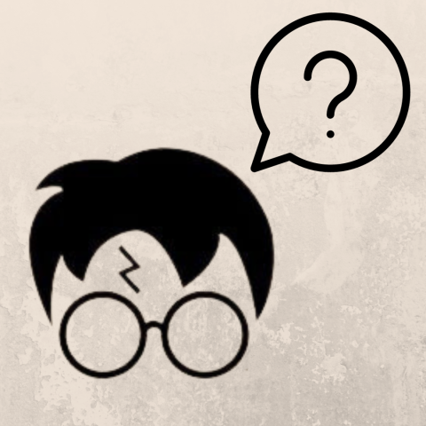 image of Harry Potter icon with a questions mark