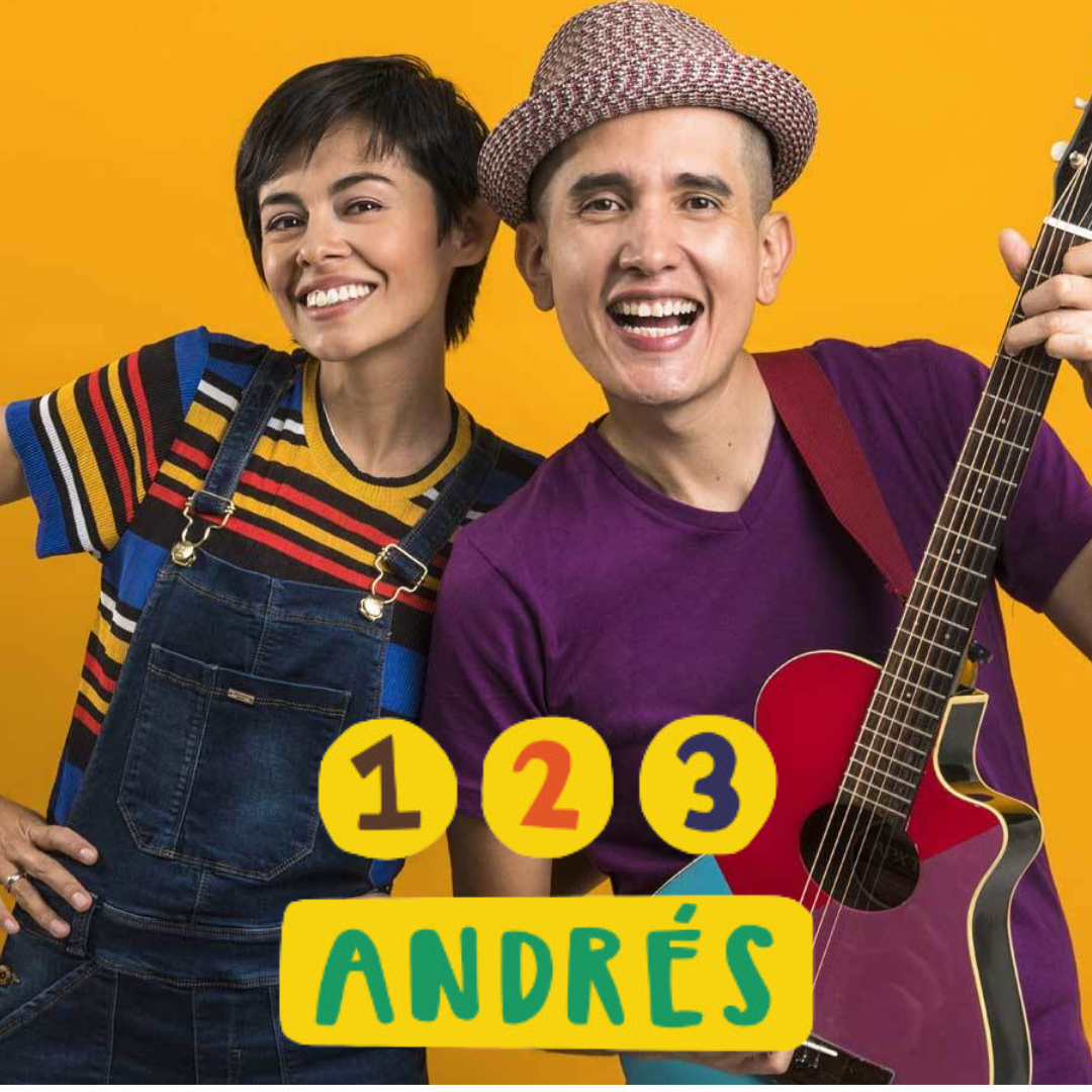 image of the members of 1,2,3, Andres