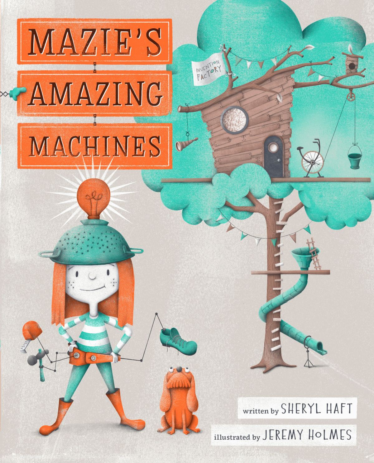 Cover of Mazie's Amazing Machines by Sheryl Haft