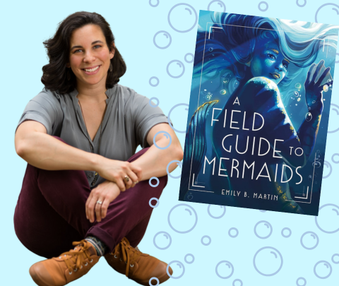 image of author Emily B. Martin and her book cover